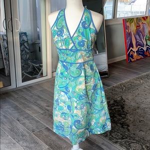 Cotton halter dress size 6